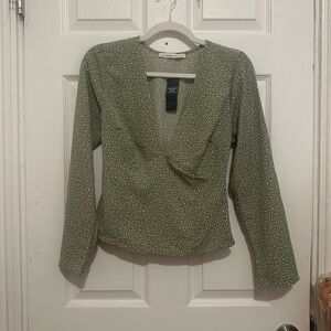 Abercrombie V Neck Blouse Top